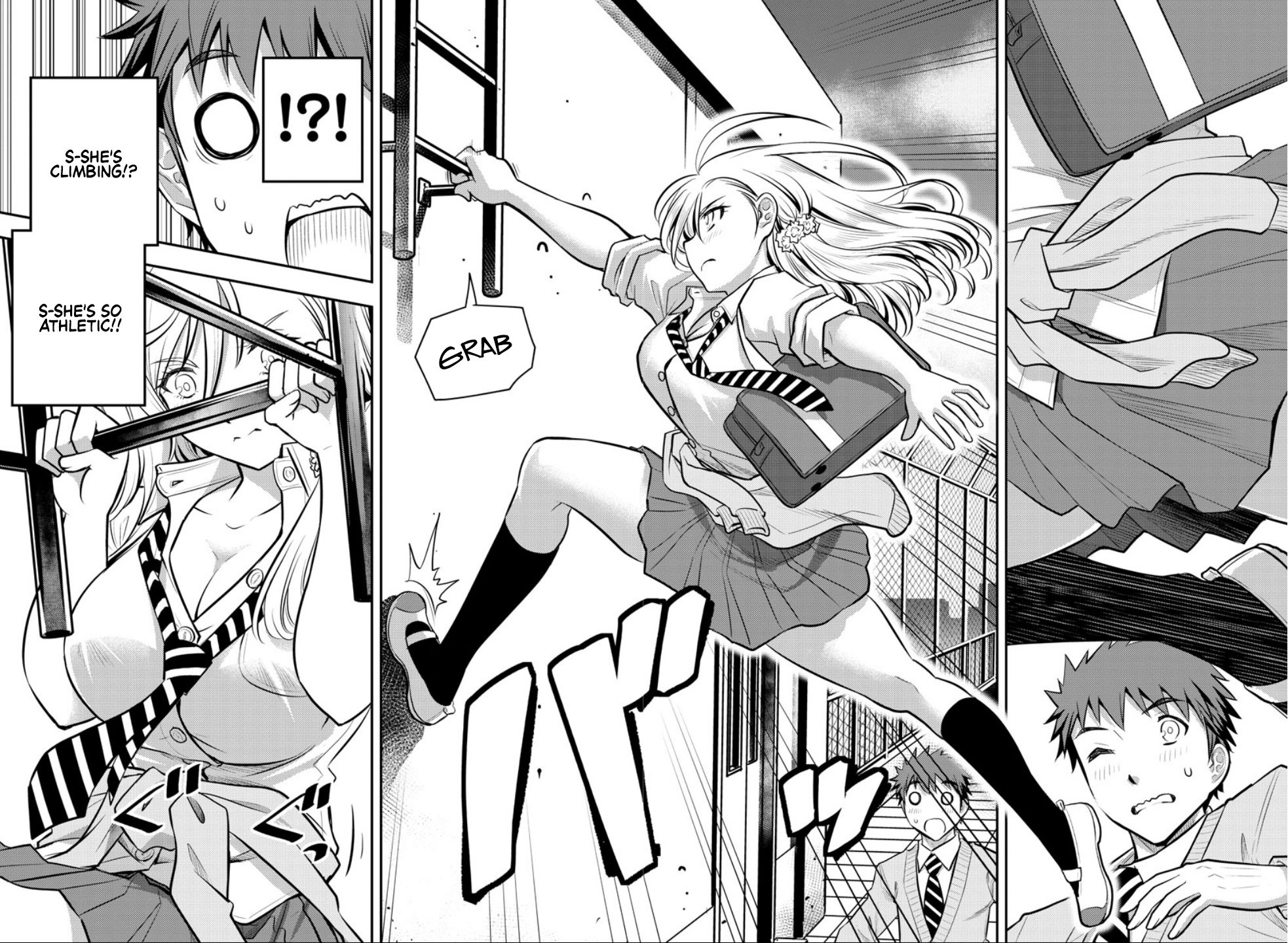 Yankee JK KuzuHana-chan Chapter 3 page 9 - Chapter 3: Lunch on the Rooftop