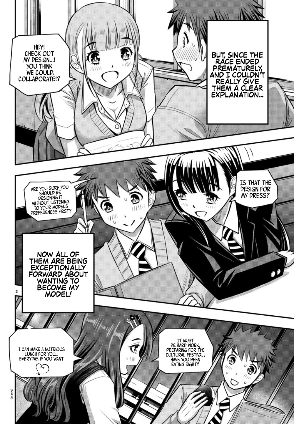 Yankee JK KuzuHana-chan Chapter 30 page 3 - Chapter 30: Who's your model