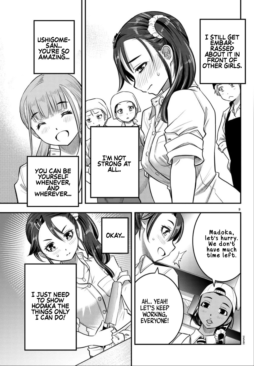 Yankee JK KuzuHana-chan Chapter 31 page 10 - Chapter 31: Skilled Cook
