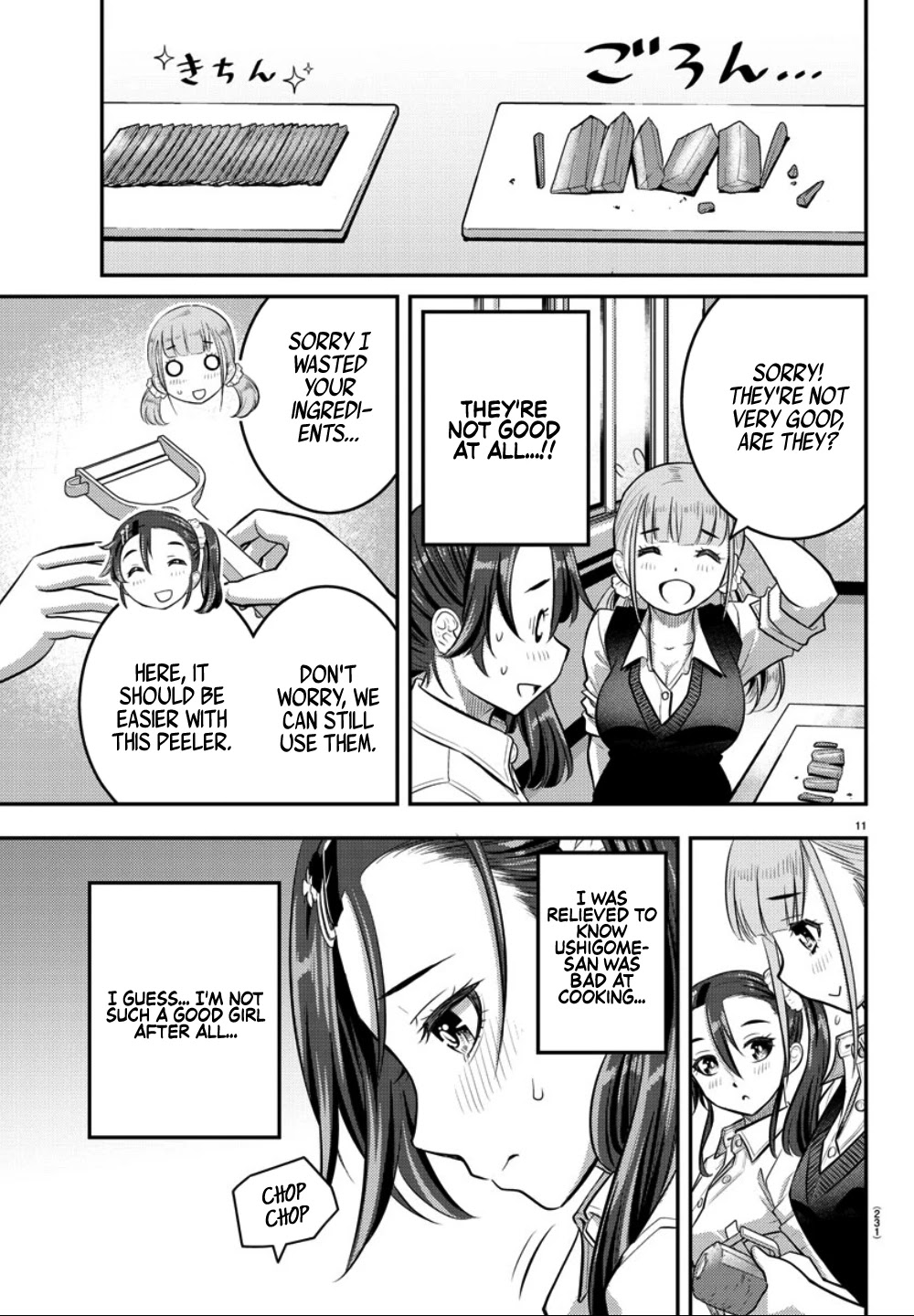 Yankee JK KuzuHana-chan Chapter 31 page 12 - Chapter 31: Skilled Cook