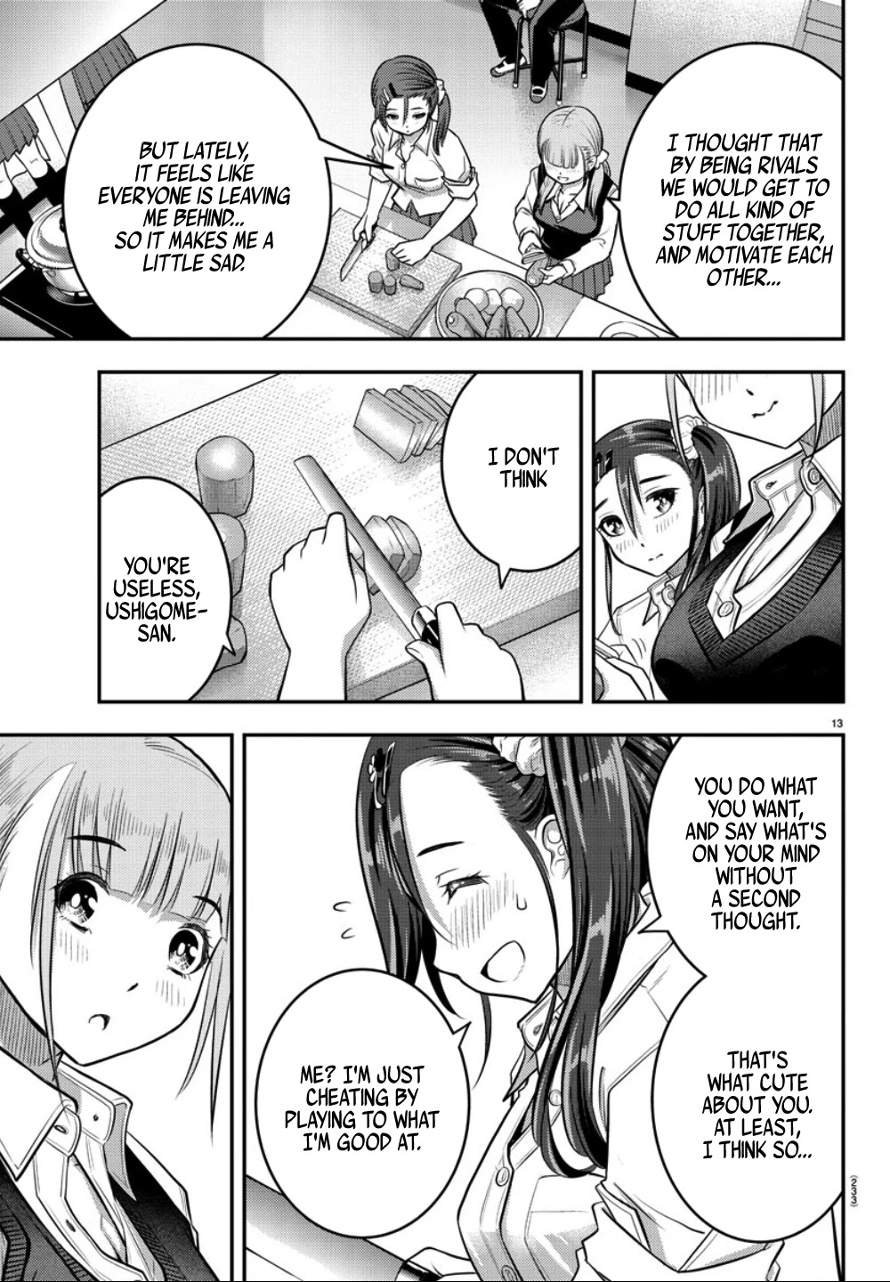 Yankee JK KuzuHana-chan Chapter 31 page 14 - Chapter 31: Skilled Cook