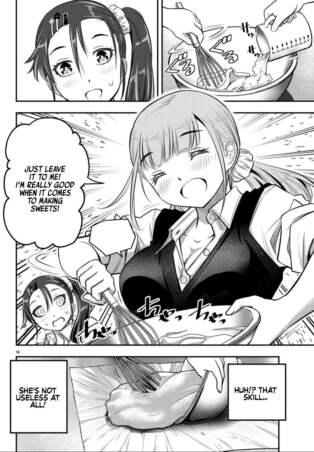 Yankee JK KuzuHana-chan Chapter 31 page 17 - Chapter 31: Skilled Cook