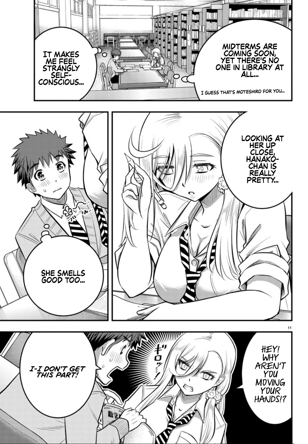 Yankee JK KuzuHana-chan Chapter 32 page 12 - Chapter 32: Training (For the body and mind)