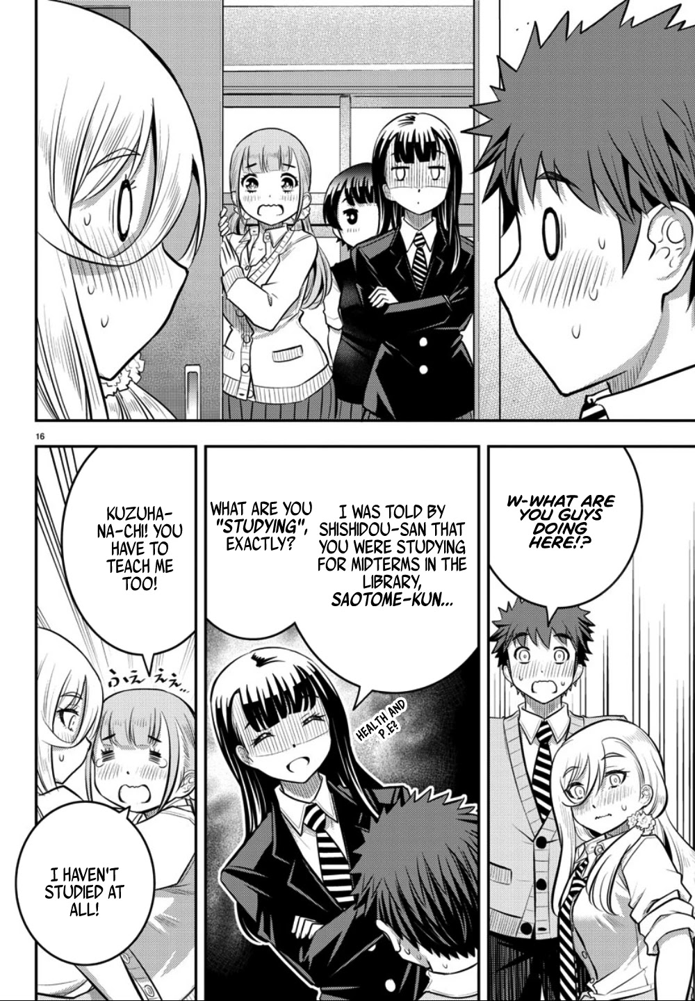 Yankee JK KuzuHana-chan Chapter 32 page 17 - Chapter 32: Training (For the body and mind)