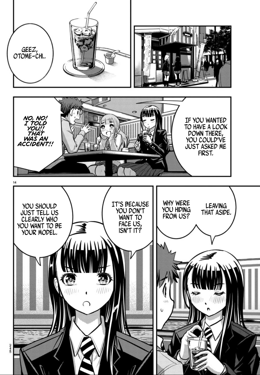 Yankee JK KuzuHana-chan Chapter 33 page 15 - Chapter 33: Run! It's After School Shopping Time!