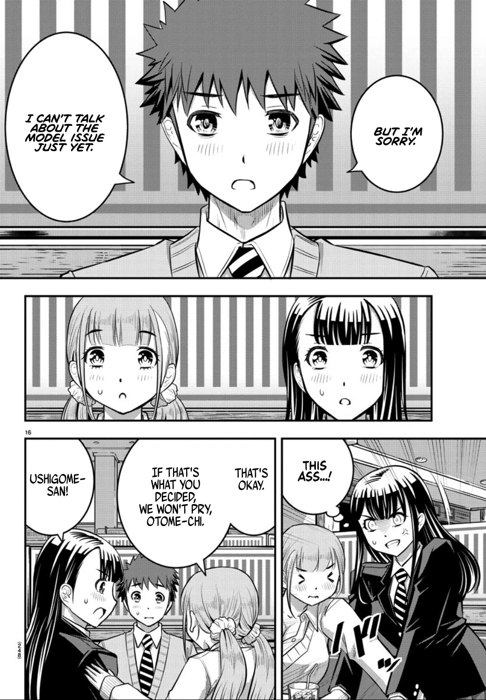 Yankee JK KuzuHana-chan Chapter 33 page 17 - Chapter 33: Run! It's After School Shopping Time!