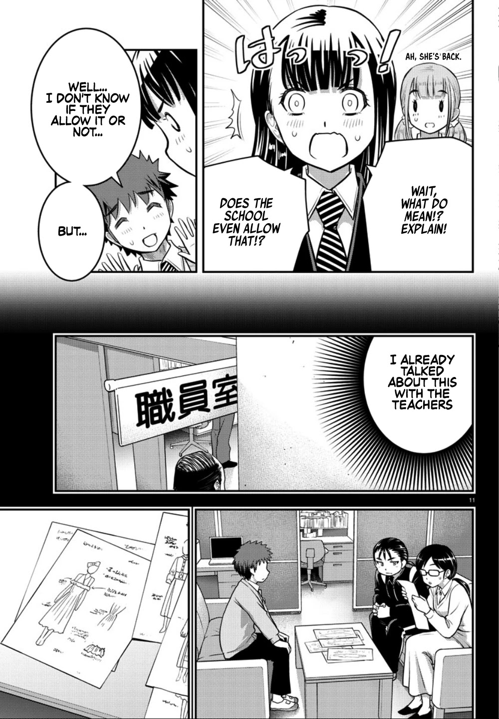 Yankee JK KuzuHana-chan Chapter 34 page 13 - Chapter 34: Be my Model