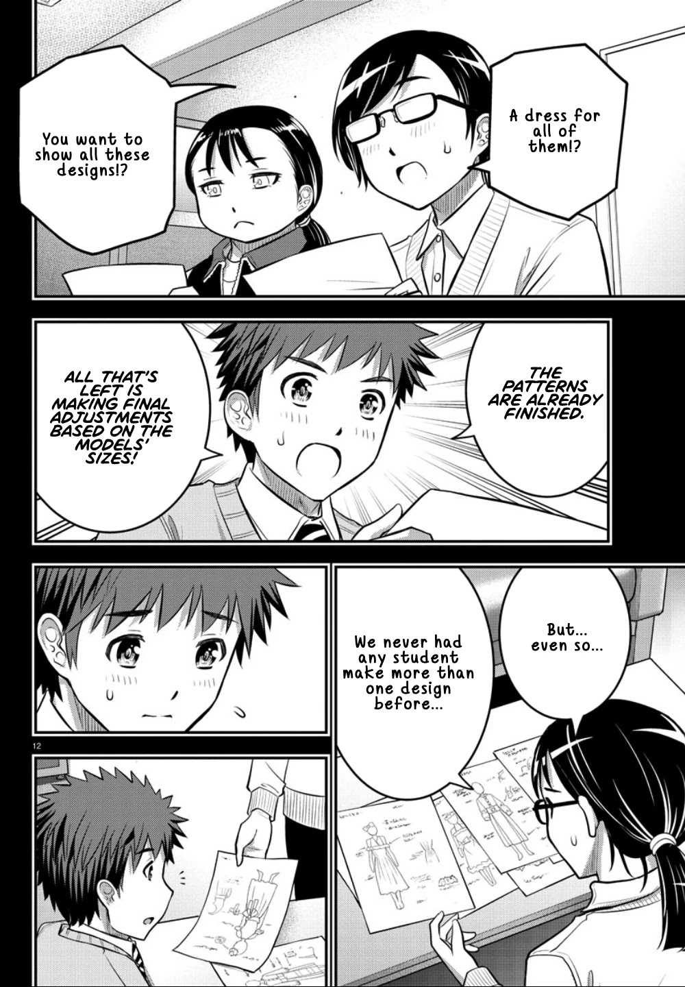 Yankee JK KuzuHana-chan Chapter 34 page 14 - Chapter 34: Be my Model