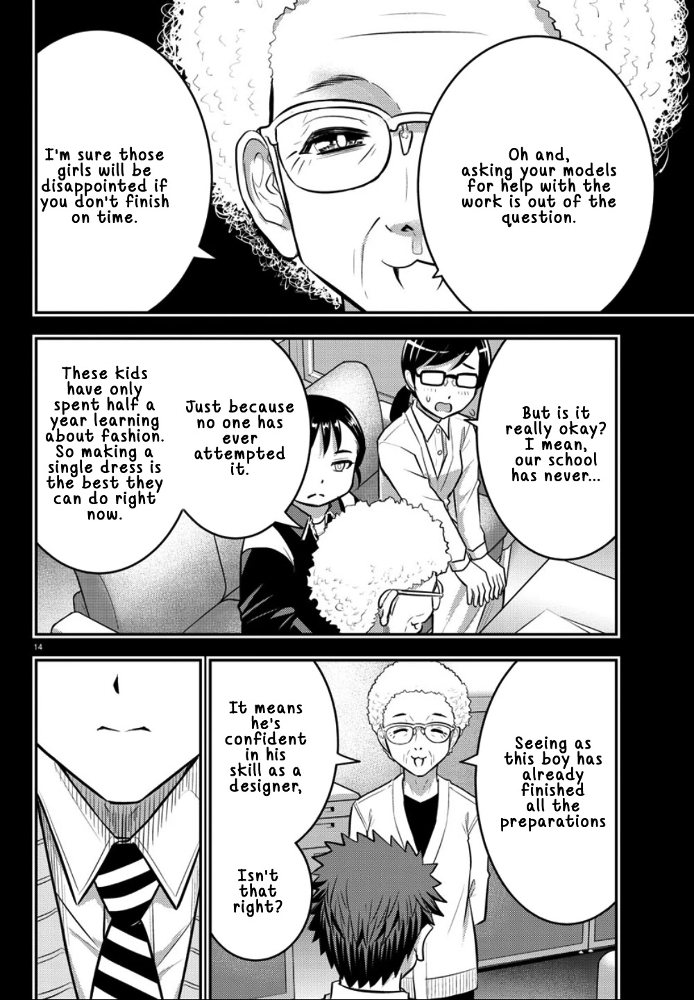 Yankee JK KuzuHana-chan Chapter 34 page 16 - Chapter 34: Be my Model