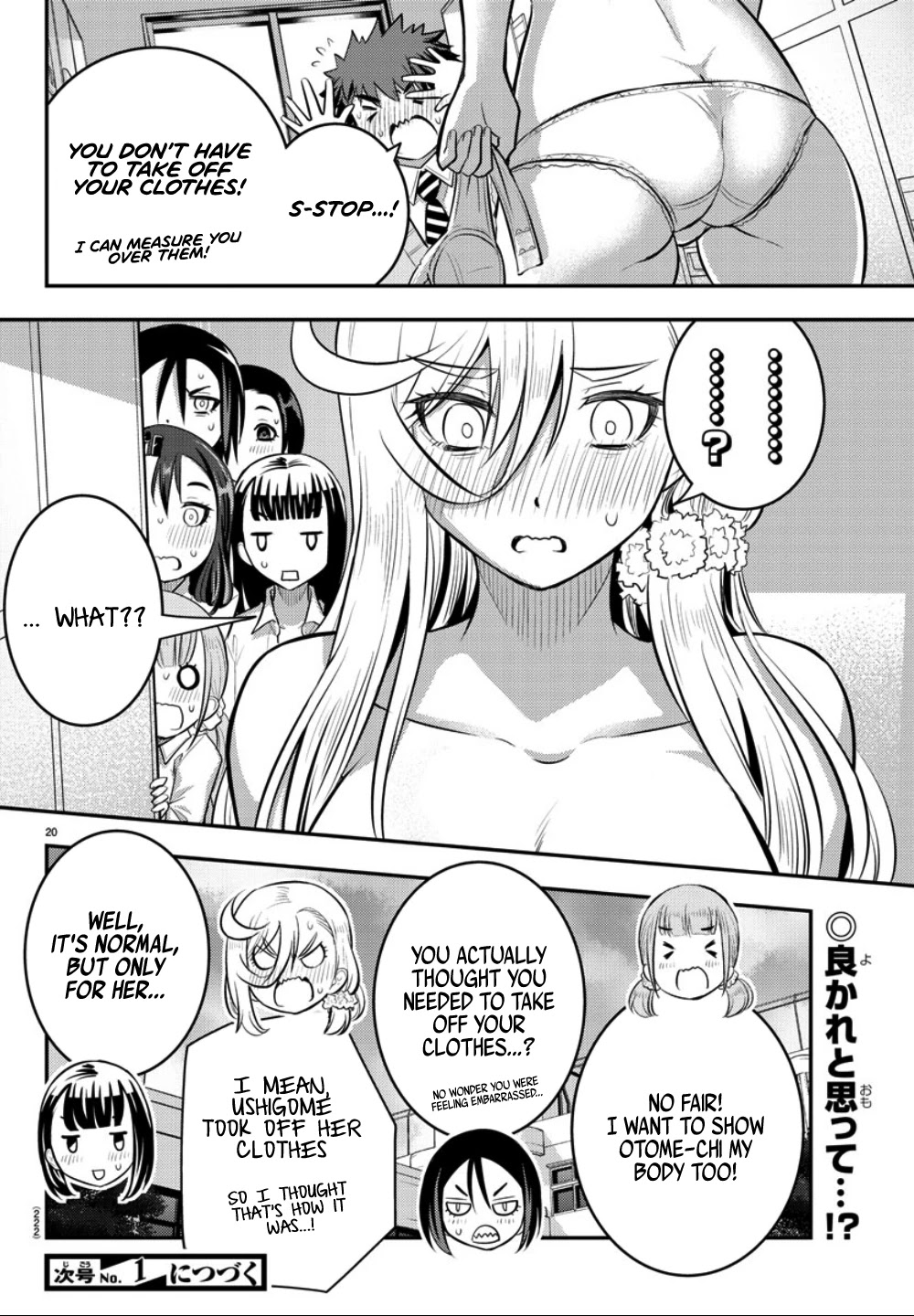 Yankee JK KuzuHana-chan Chapter 35 page 21 - Chapter 35: Measurement time