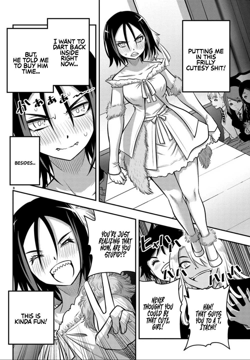 Yankee JK KuzuHana-chan Chapter 37 page 10 - Chapter 37: Let the show begin