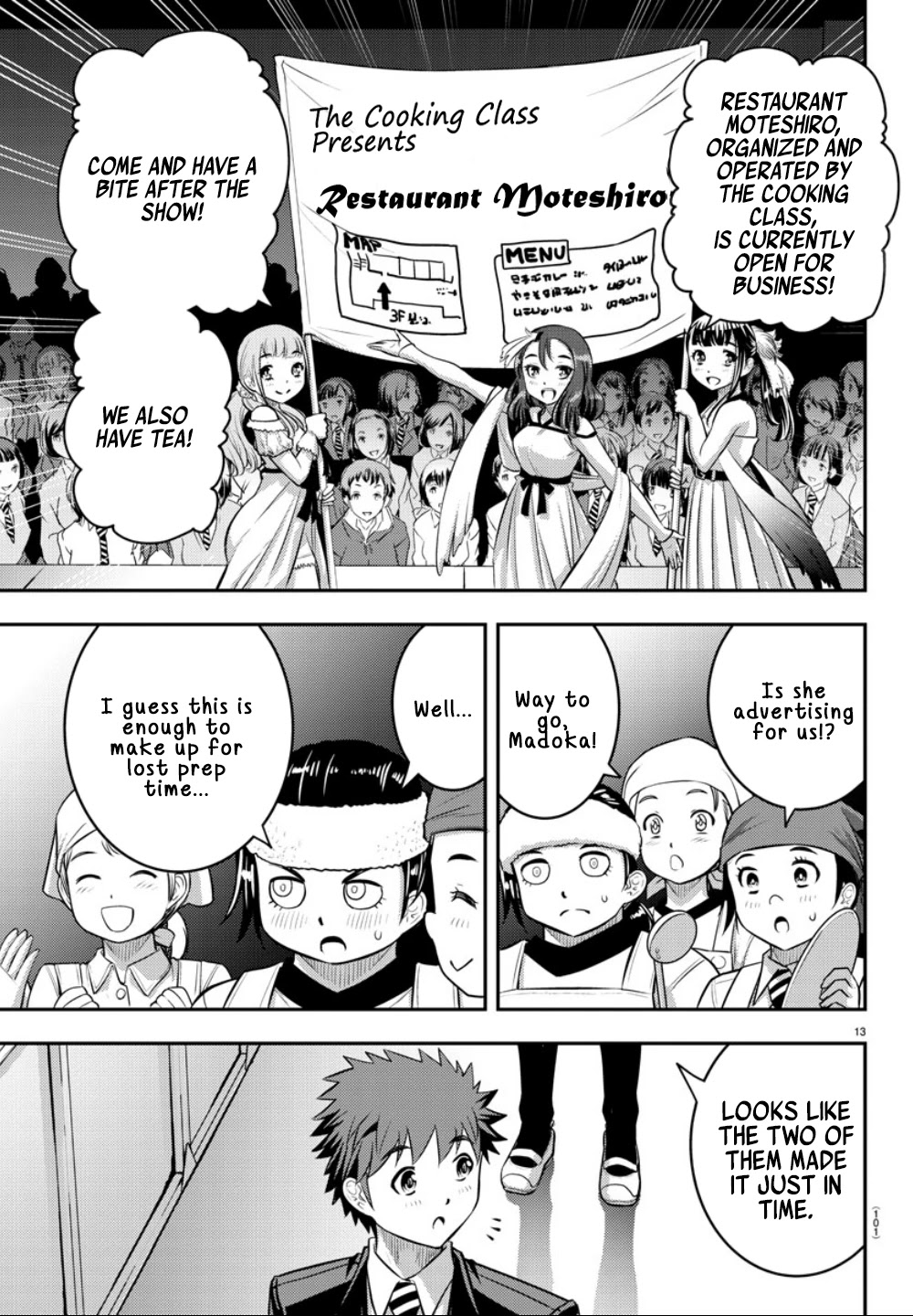 Yankee JK KuzuHana-chan Chapter 37 page 15 - Chapter 37: Let the show begin