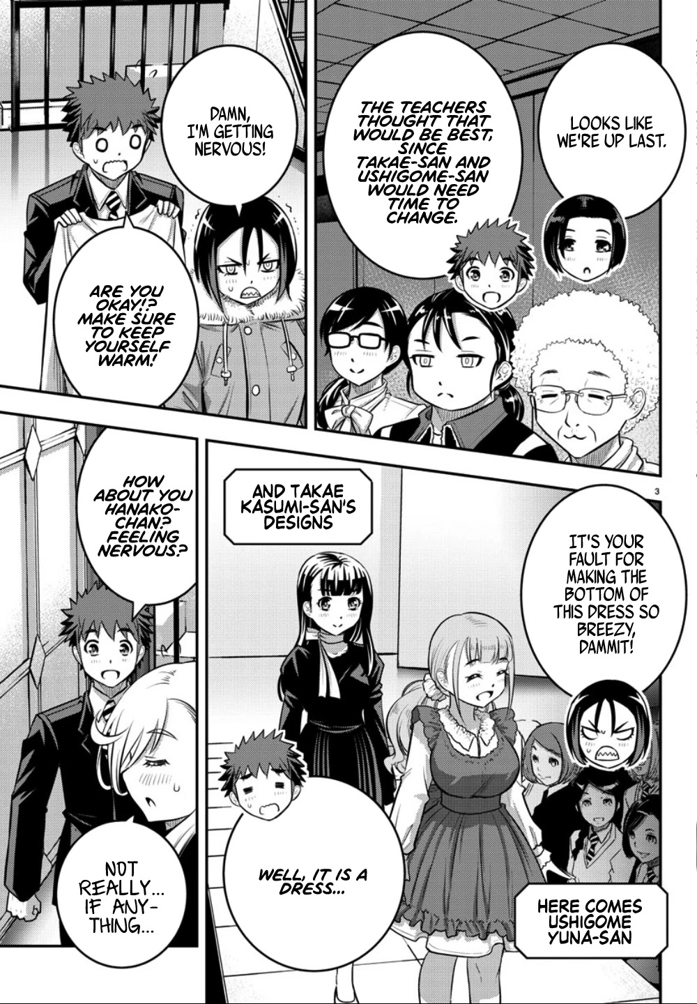 Yankee JK KuzuHana-chan Chapter 37 page 5 - Chapter 37: Let the show begin
