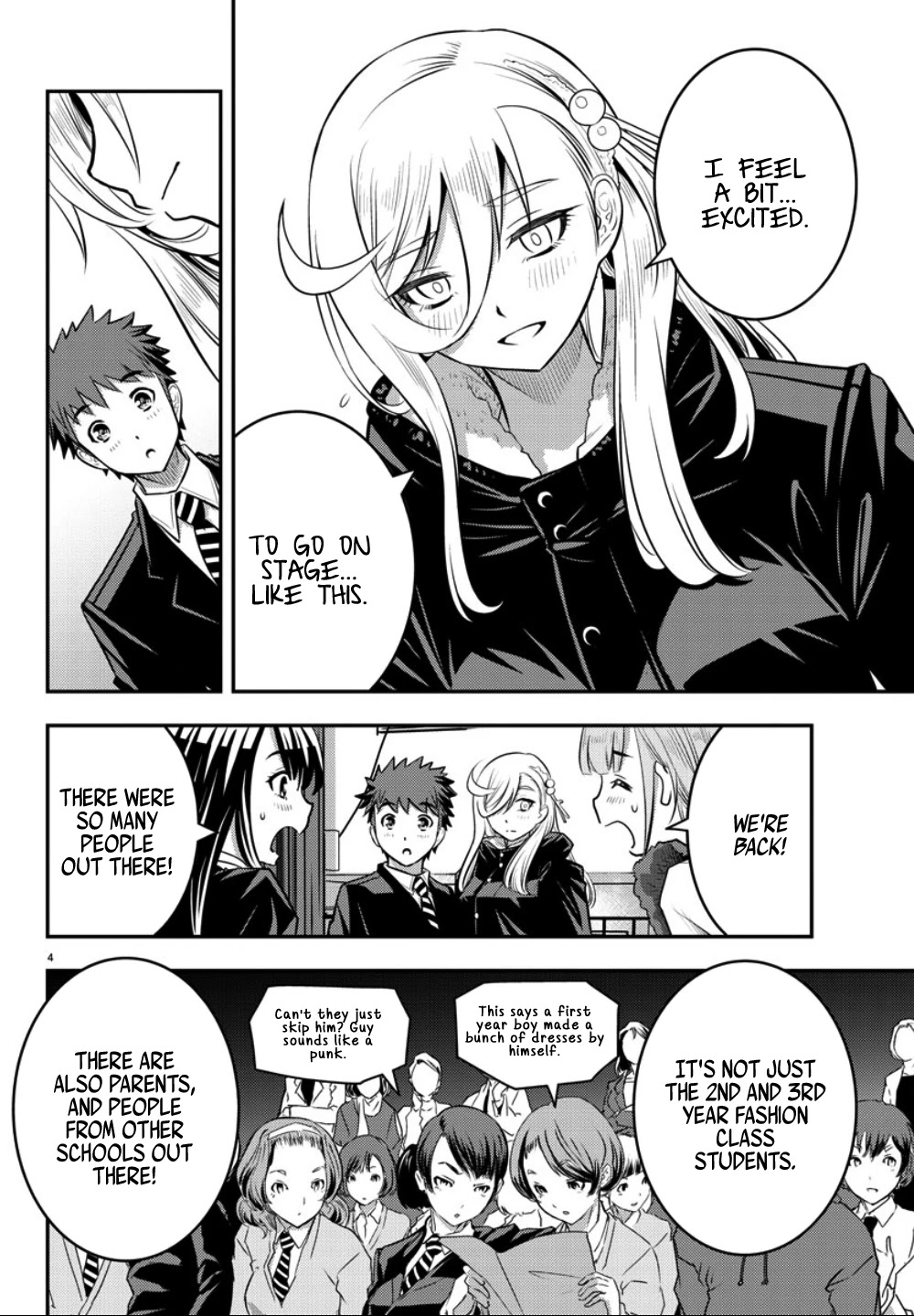 Yankee JK KuzuHana-chan Chapter 37 page 6 - Chapter 37: Let the show begin