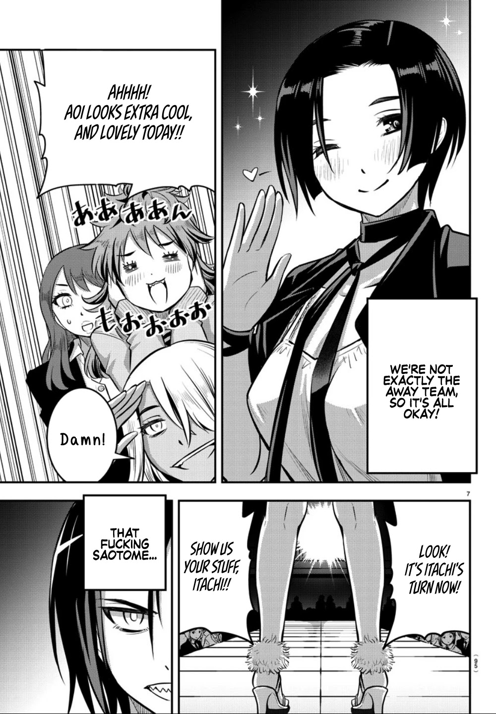 Yankee JK KuzuHana-chan Chapter 37 page 9 - Chapter 37: Let the show begin