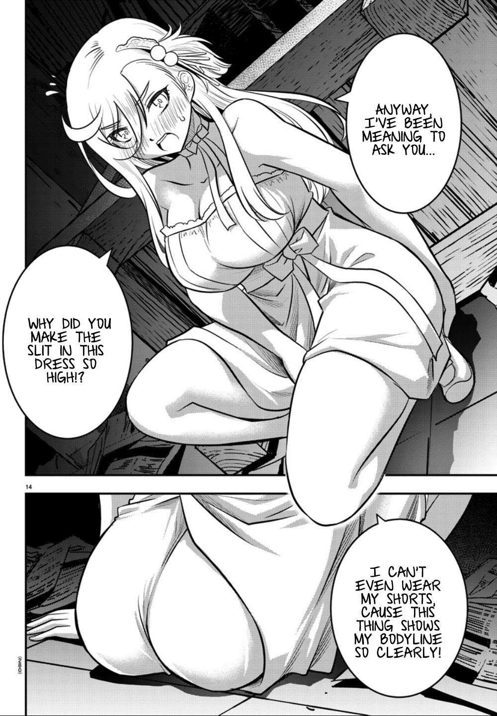 Yankee JK KuzuHana-chan Chapter 38 page 14 - Chapter 38: it's only because I met you