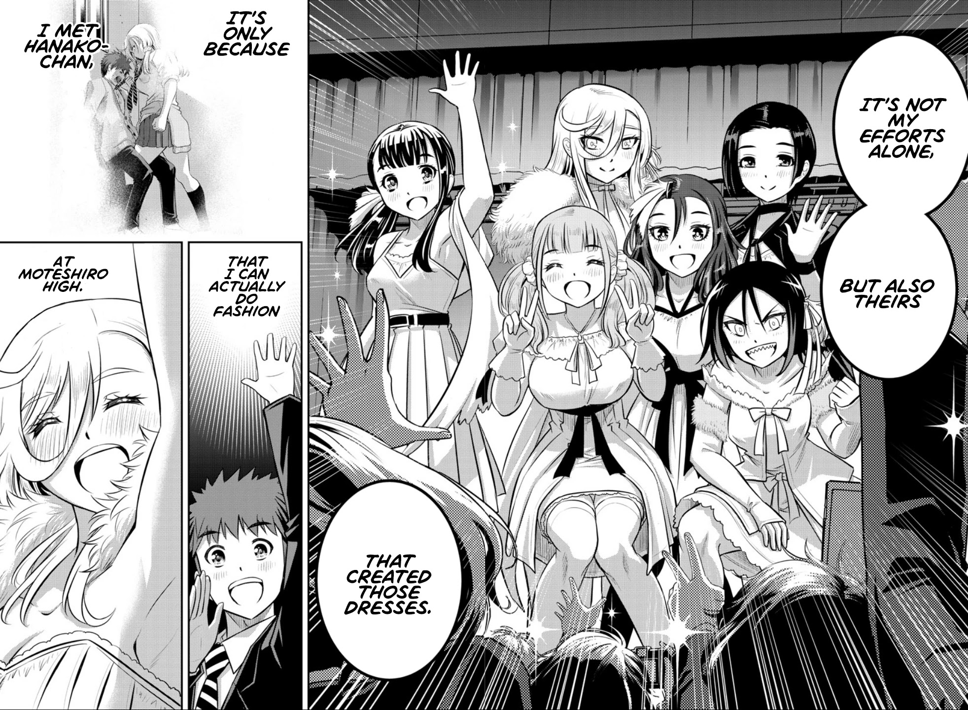 Yankee JK KuzuHana-chan Chapter 38 page 7 - Chapter 38: it's only because I met you