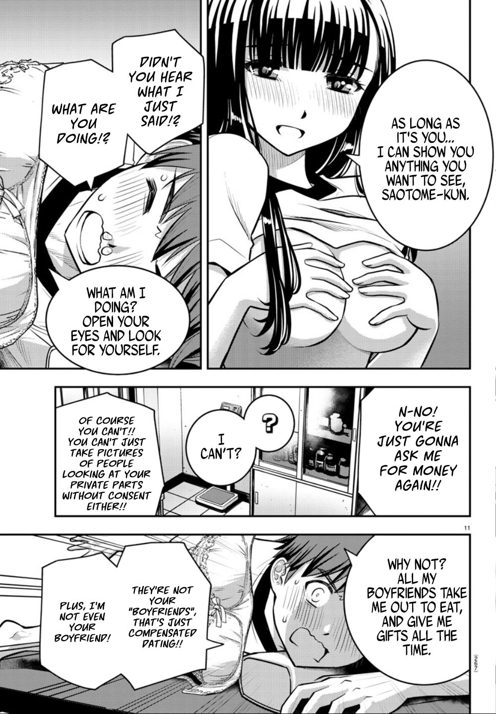 Yankee JK KuzuHana-chan Chapter 4 page 12 - Chapter 4: Dangerous Nurse's Office