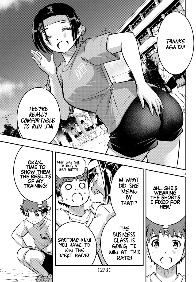 Yankee JK KuzuHana-chan Chapter 43 page 11 - Chapter 43: Sports Festival