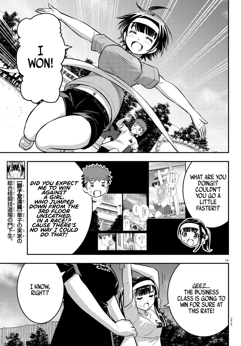 Yankee JK KuzuHana-chan Chapter 43 page 13 - Chapter 43: Sports Festival