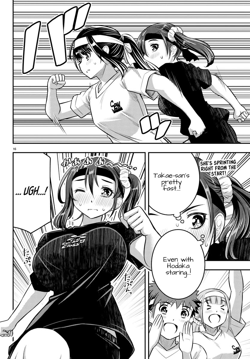 Yankee JK KuzuHana-chan Chapter 43 page 16 - Chapter 43: Sports Festival