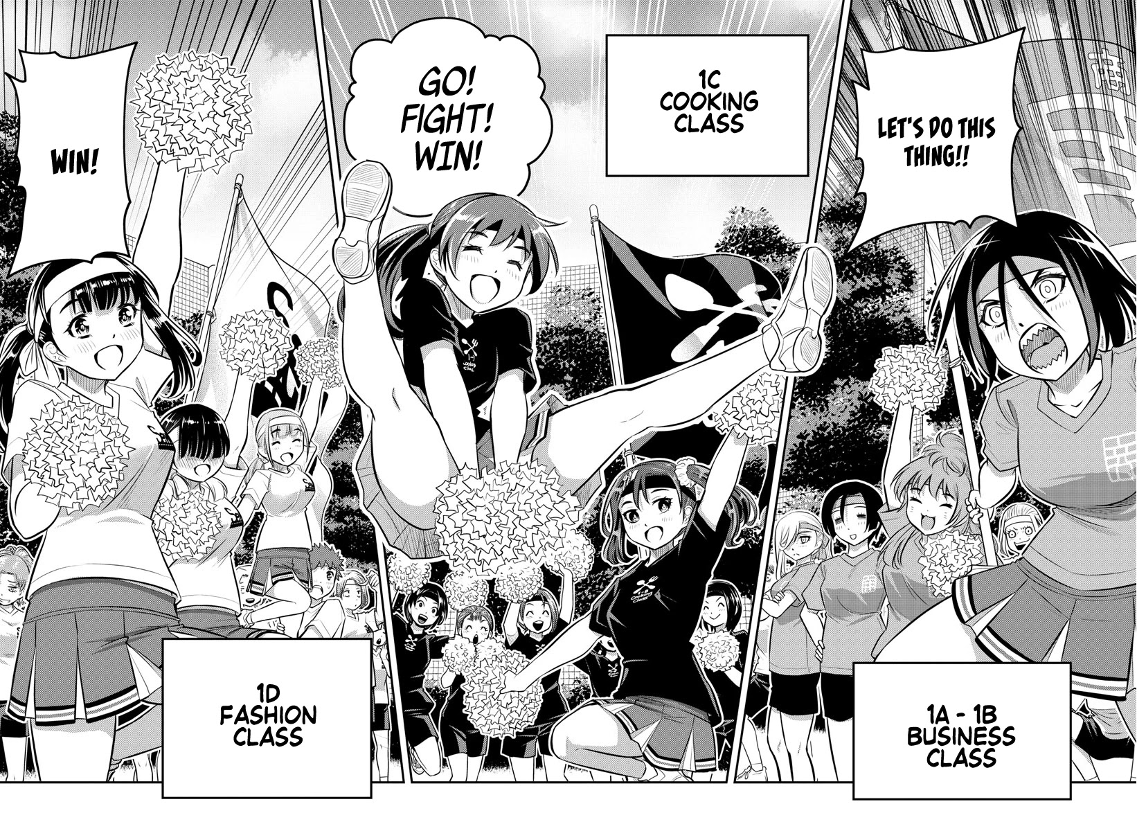 Yankee JK KuzuHana-chan Chapter 43 page 3 - Chapter 43: Sports Festival