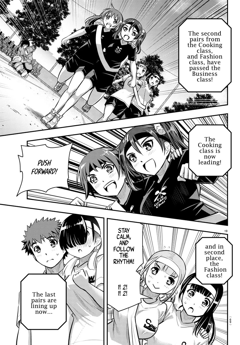 Yankee JK KuzuHana-chan Chapter 45 page 20 - Chapter 45: 3 Legged Race