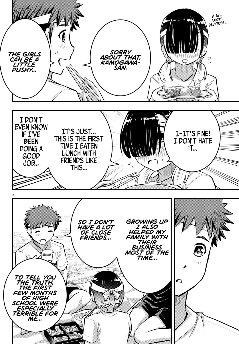 Yankee JK KuzuHana-chan Chapter 45 page 9 - Chapter 45: 3 Legged Race
