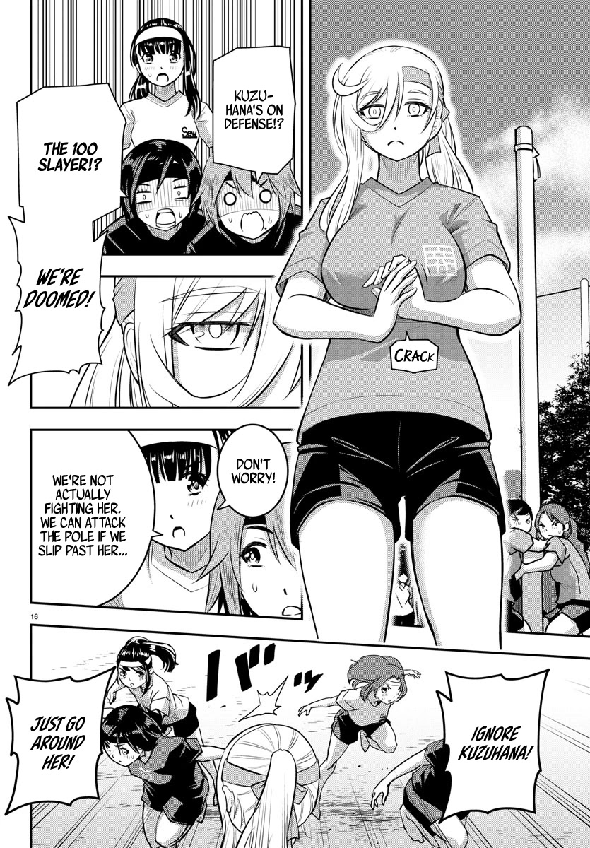 Yankee JK KuzuHana-chan Chapter 47 page 18 - Chapter 47: The Final pole pulling game