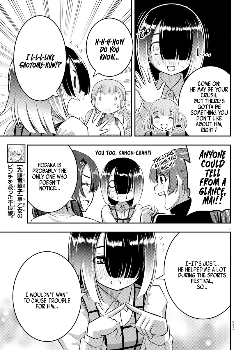 Yankee JK KuzuHana-chan Chapter 66 page 10 - Chapter 66: The Case of Saotome's absence