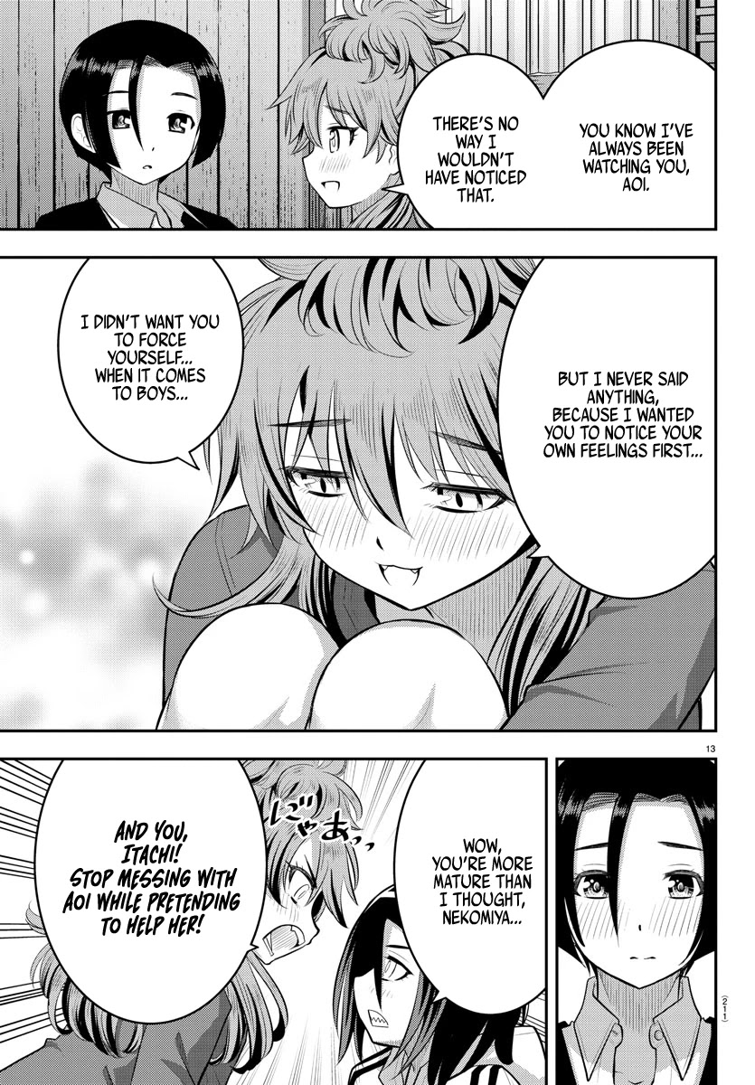 Yankee JK KuzuHana-chan Chapter 66 page 14 - Chapter 66: The Case of Saotome's absence