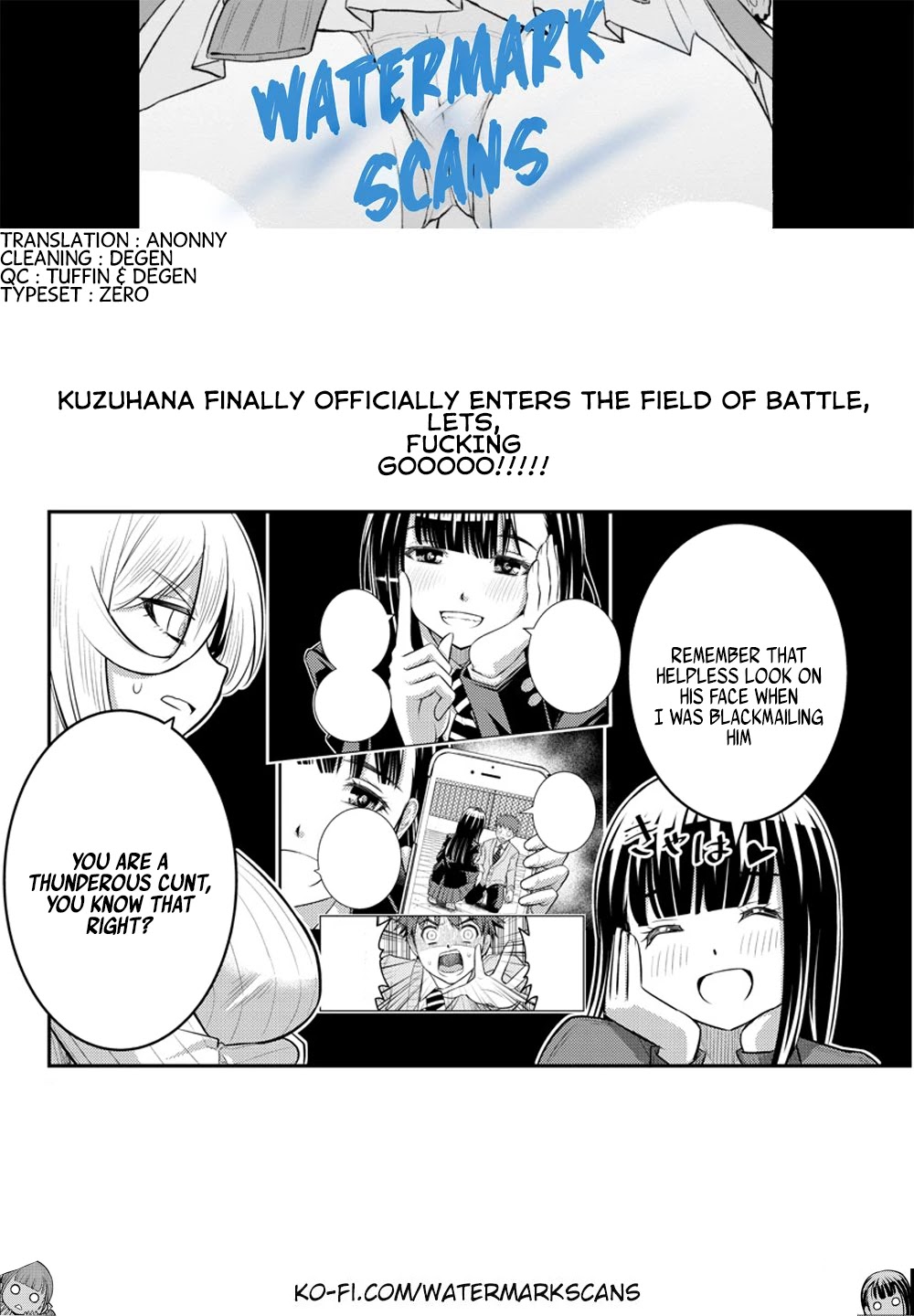 Yankee JK KuzuHana-chan Chapter 66 page 21 - Chapter 66: The Case of Saotome's absence
