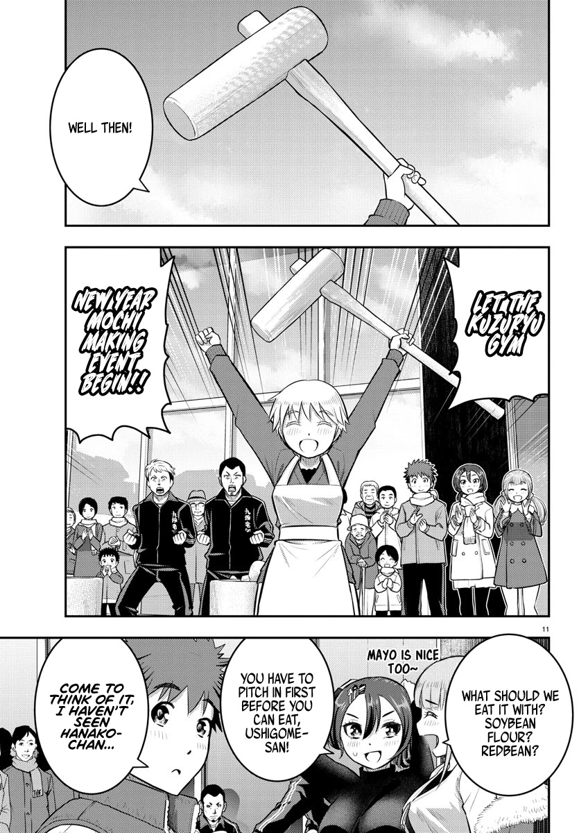 Yankee JK KuzuHana-chan Chapter 70 page 13 - Chapter 70: New Year Mochi Making