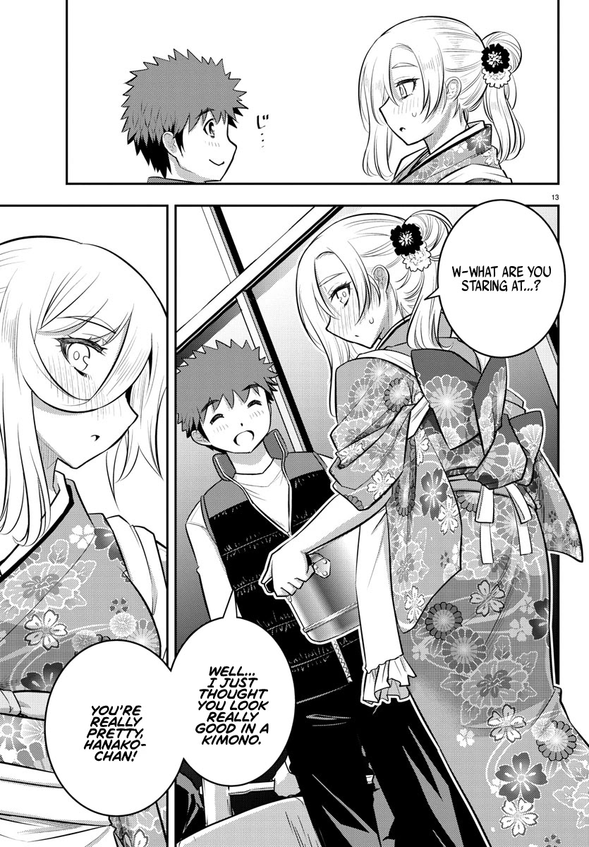 Yankee JK KuzuHana-chan Chapter 70 page 15 - Chapter 70: New Year Mochi Making