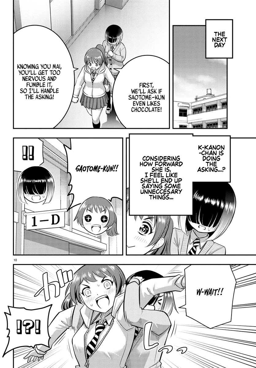 Yankee JK KuzuHana-chan Chapter 72 page 11 - Chapter 72: Cheerful Valentine