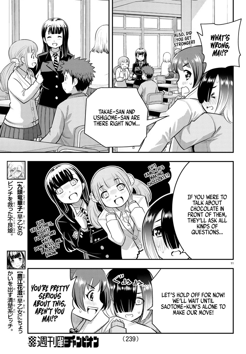 Yankee JK KuzuHana-chan Chapter 72 page 12 - Chapter 72: Cheerful Valentine