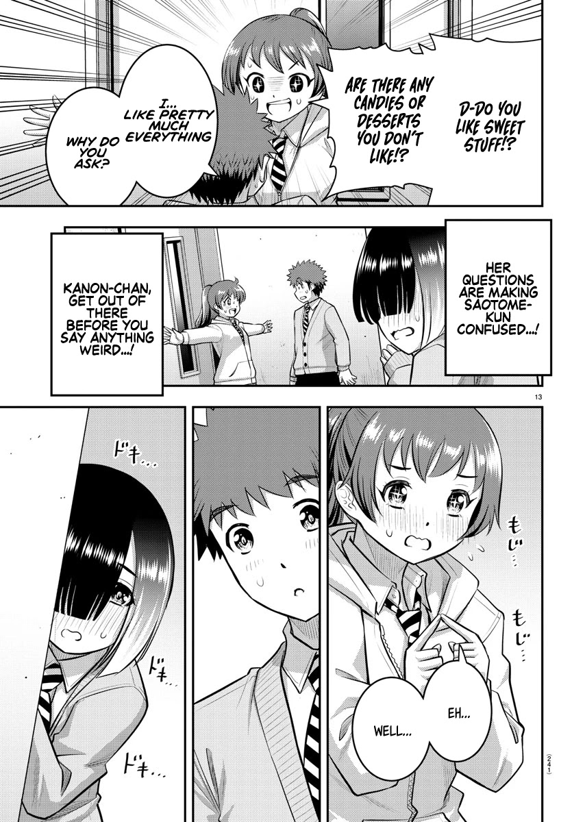 Yankee JK KuzuHana-chan Chapter 72 page 14 - Chapter 72: Cheerful Valentine