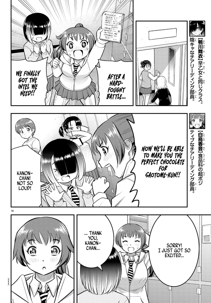 Yankee JK KuzuHana-chan Chapter 72 page 17 - Chapter 72: Cheerful Valentine