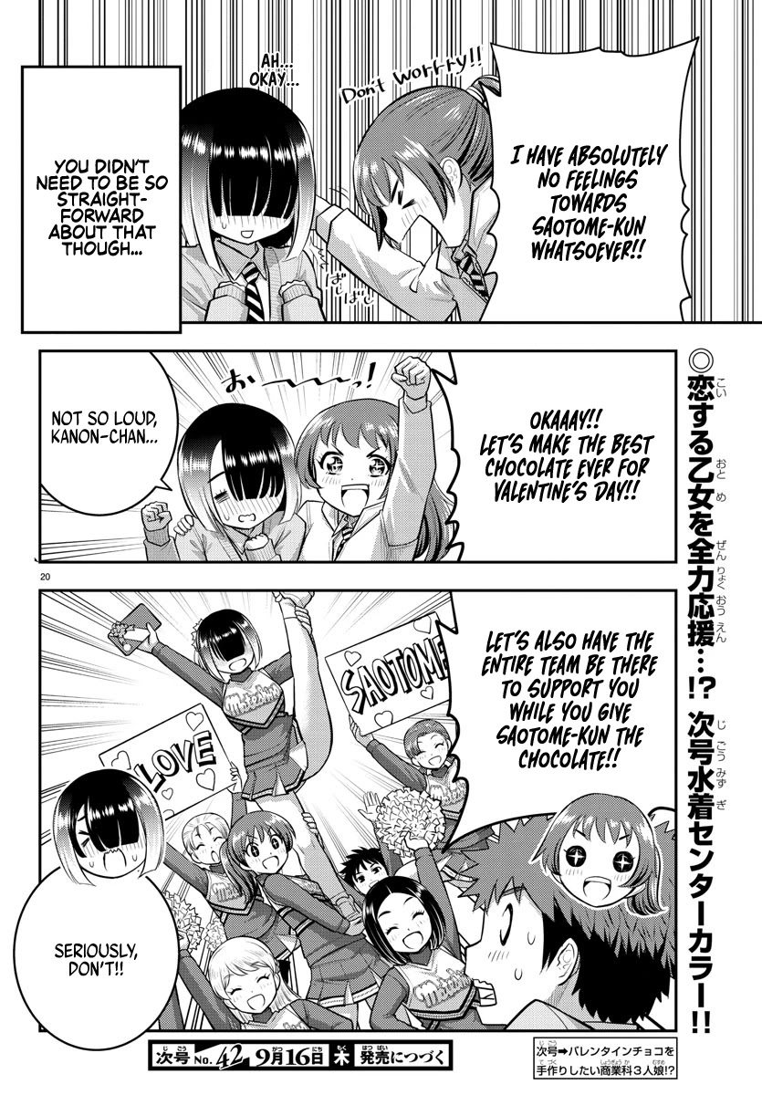 Yankee JK KuzuHana-chan Chapter 72 page 21 - Chapter 72: Cheerful Valentine