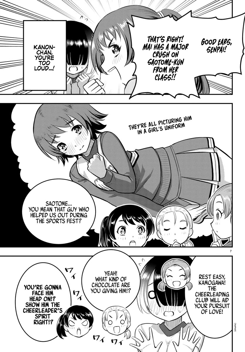 Yankee JK KuzuHana-chan Chapter 72 page 8 - Chapter 72: Cheerful Valentine
