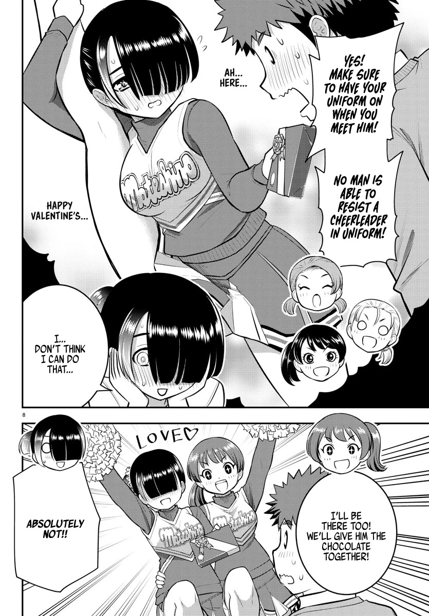 Yankee JK KuzuHana-chan Chapter 72 page 9 - Chapter 72: Cheerful Valentine