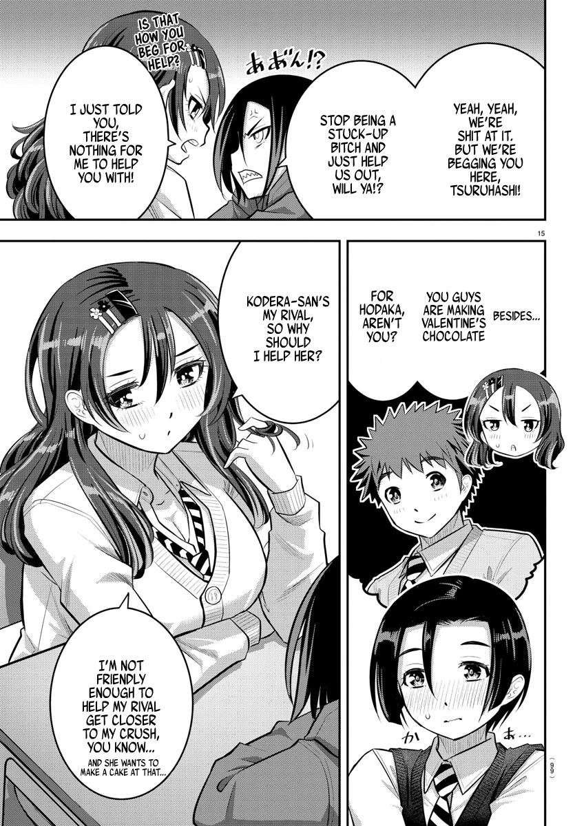 Yankee JK KuzuHana-chan Chapter 73 page 17 - Chapter 73: The Valentine's Commerce Department