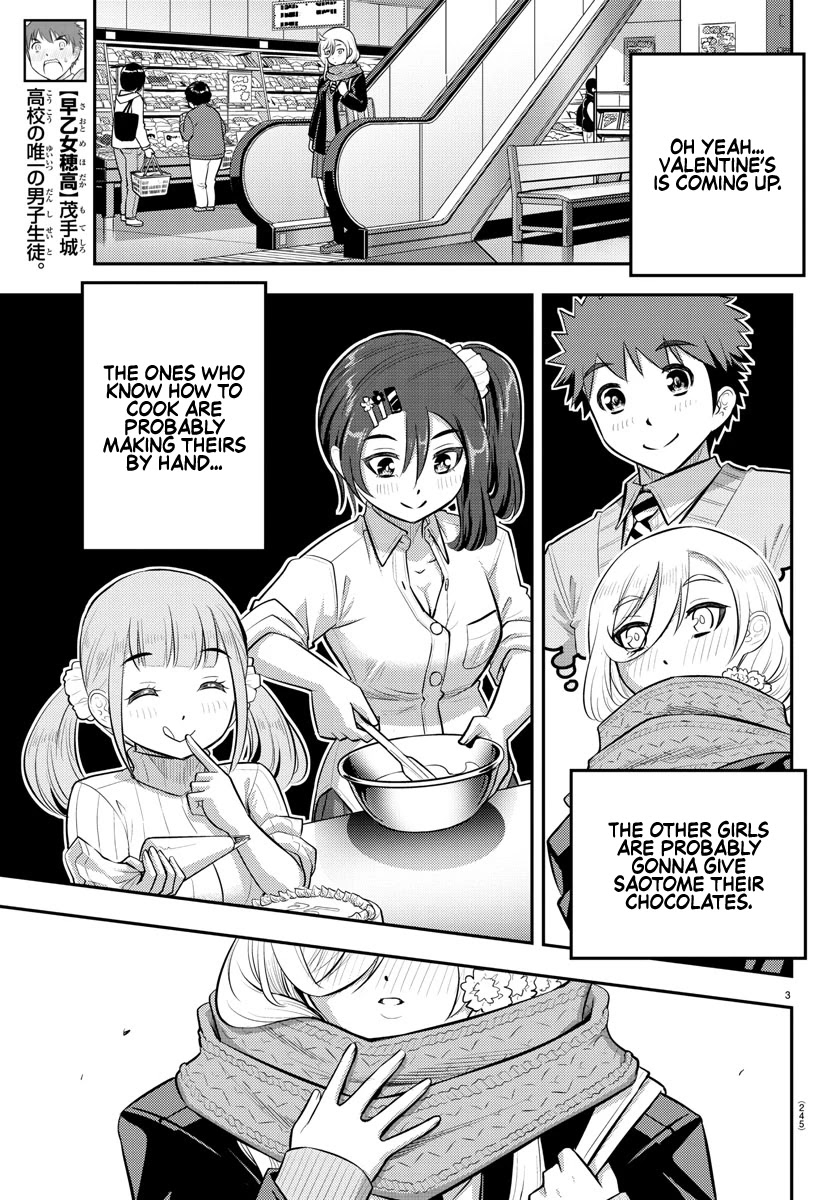Yankee JK KuzuHana-chan Chapter 75 page 4 - Chapter 75: Valentine's Part 3
