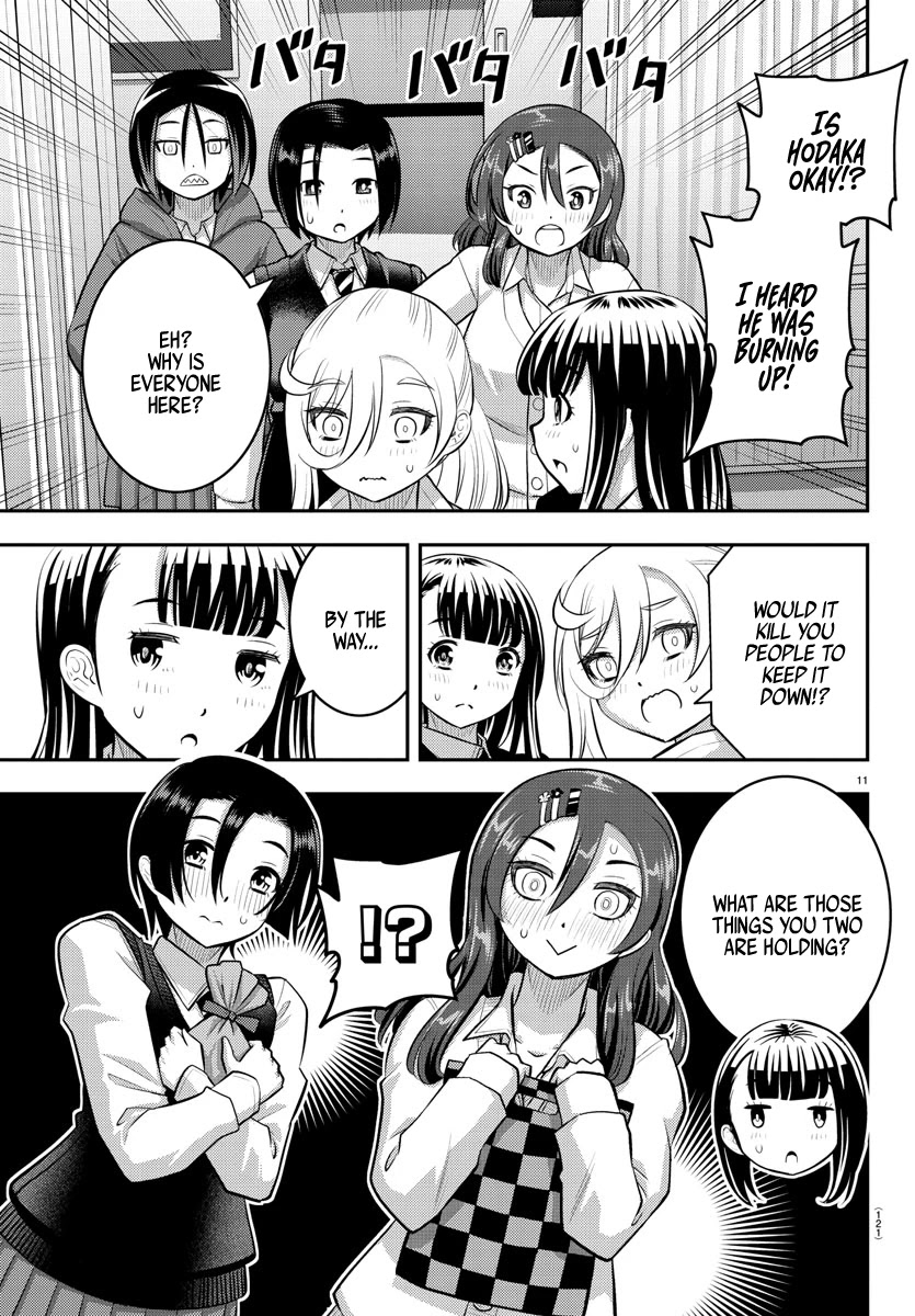 Yankee JK KuzuHana-chan Chapter 77 page 12 - Chapter 77: Valentine Battle Royale