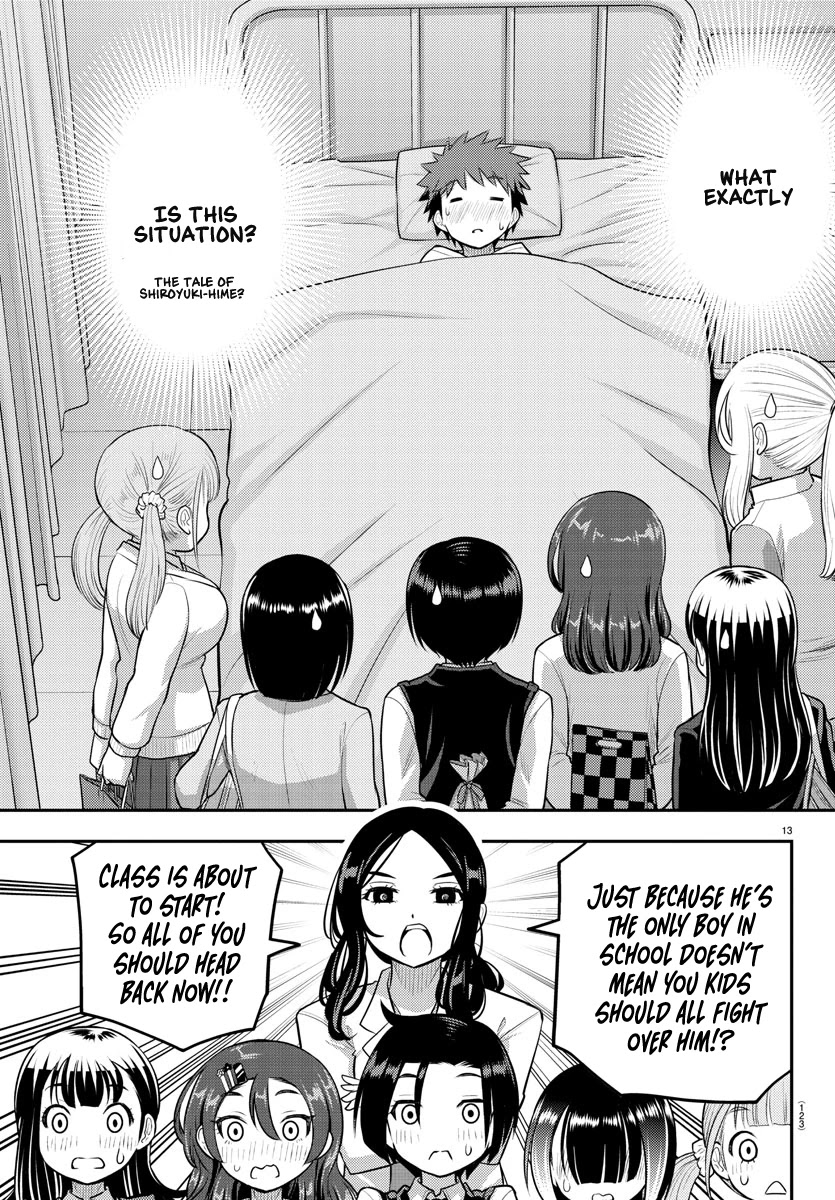 Yankee JK KuzuHana-chan Chapter 77 page 14 - Chapter 77: Valentine Battle Royale