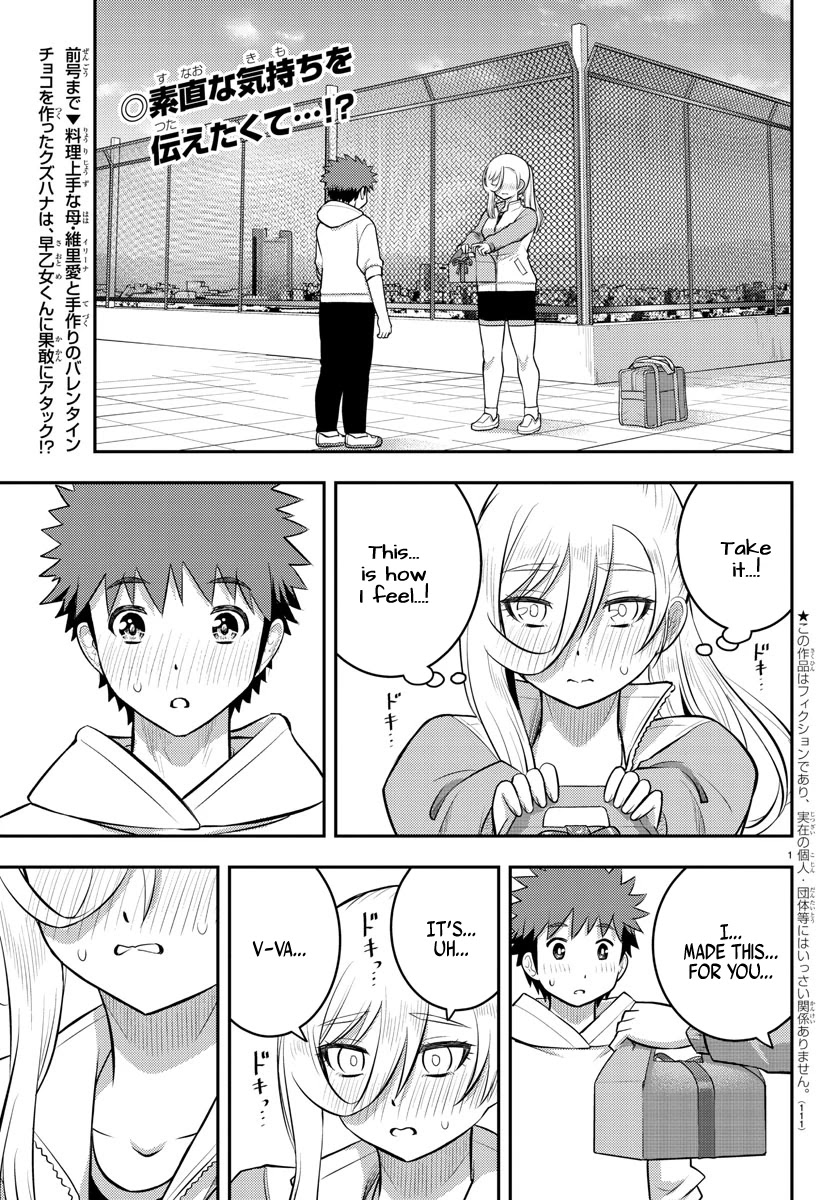 Yankee JK KuzuHana-chan Chapter 77 page 2 - Chapter 77: Valentine Battle Royale