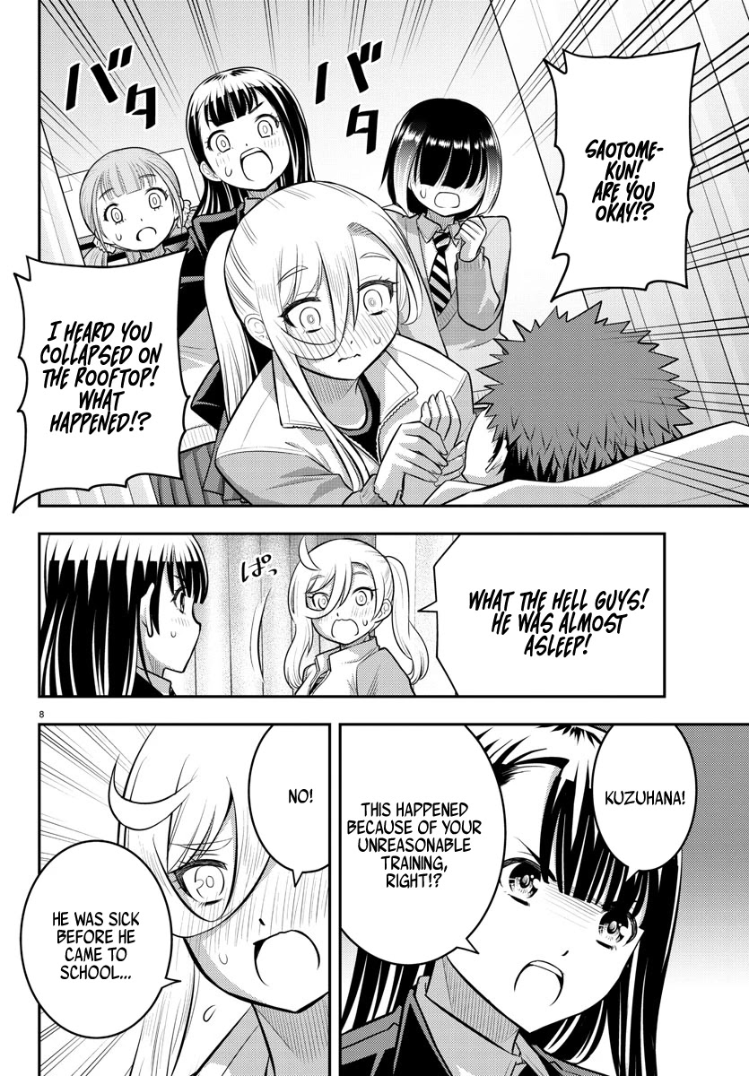 Yankee JK KuzuHana-chan Chapter 77 page 9 - Chapter 77: Valentine Battle Royale