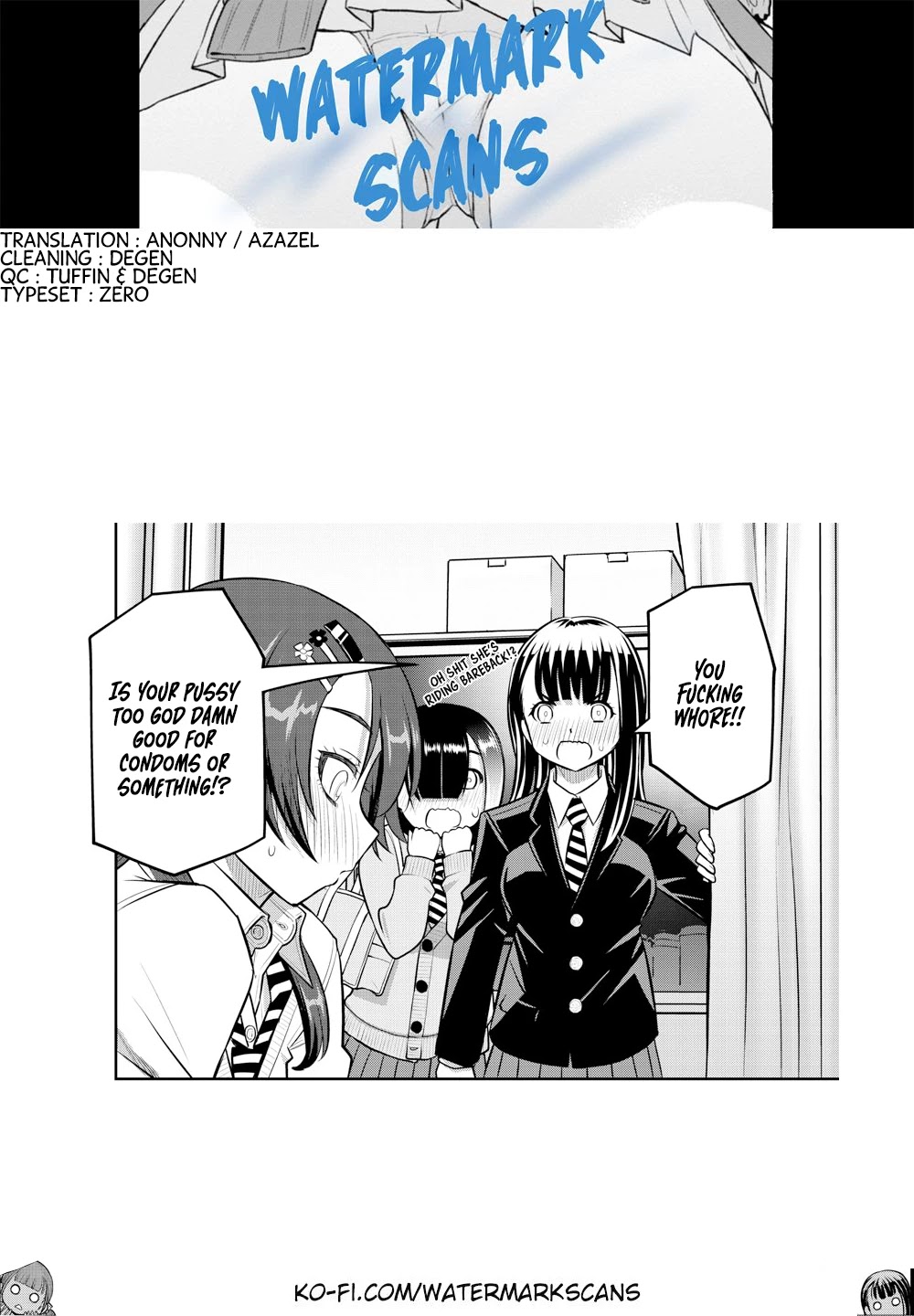 Yankee JK KuzuHana-chan Chapter 78 page 21 - Chapter 78: Childhood friend on Valentine's day