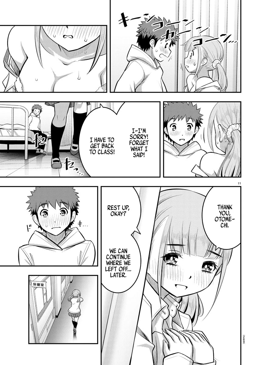Yankee JK KuzuHana-chan Chapter 79 page 11 - Chapter 79: The Case of Ushigome-chan on Valentine's