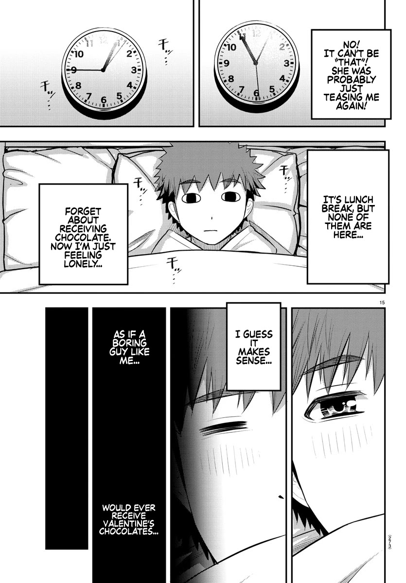 Yankee JK KuzuHana-chan Chapter 79 page 15 - Chapter 79: The Case of Ushigome-chan on Valentine's